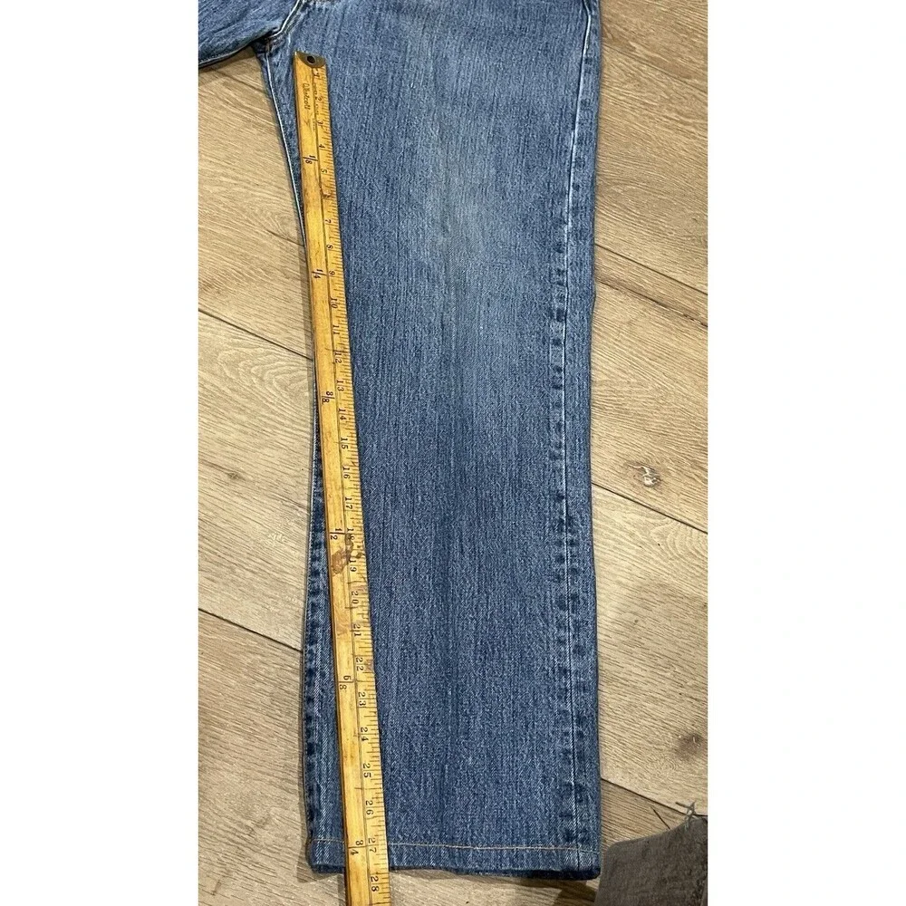 Vtg Levi’s 501 Button Fly Straight Leg Jeans 36x30 Made In Haiti